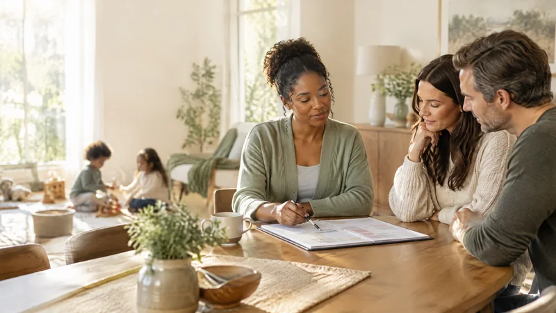 A family and caregiver considering a thoughtful in-home care arrangement — How to Hire a Nanny in 2026: A Nationwide Guide for Busy Families